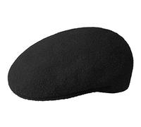 Kangol Bermuda 504 Flat Cap, Black, Large