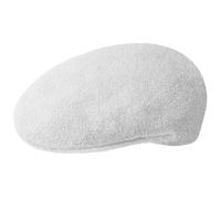 Kangol Bermuda 504 Flat Cap, White, Large