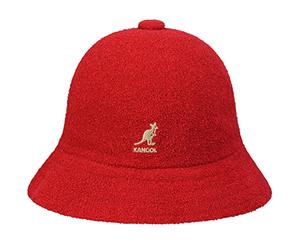 Kangol Bermuda Casual Bucket Hat, Red (Scarlet), X-Large