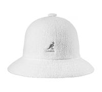 Kangol Bermuda Casual Soft Cloth Hat Cloche (XL (60-61 cm) - White)
