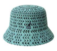 Kangol Bermuda Zig Zag Bucket - Denim Blue/XL Bucket Hat, Aquatic, L