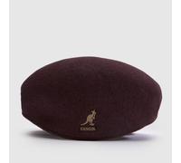 KANGOL Brown 504 Wool Flat Cap SMALL