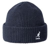 Kangol Cardinal 2 Way Beanie Hat Knit Winter (One Size - Dark Grey)