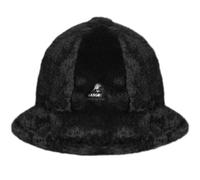 Kangol Casual faux fur bucket hat Noir XL