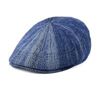 Kangol Colour Burst Tropic 507 Ventair Flat Cap - Denim Blue