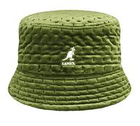 Kangol Dash Quilted Bin Cloth Hat by Women/Men - Fisher´s with Lining, Leather Trim Winter Autumn-Winter - M (56-57 cm) Olive