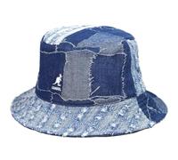 Kangol Bucket Hat Denim Mashup K5296 – Medium Blue, Size M (56-57 cm)