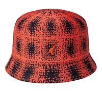 Kangol Grunge Plaid Bin Bucket Hat Fisher´s Summer (L (58-59 cm) - Orange)