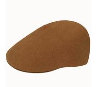 KANGOL Hat 507 Wool Winter Ivy Flat Cap Seamless K0875FA Brown-Wood Sizes S - XL