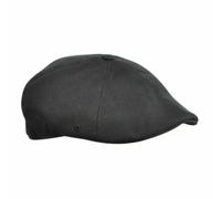 KANGOL Hat Men's Wool Flexfit 504 Ivy Cap Black Sizes: S-M, L-XL