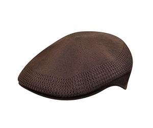 Kangol Headwear Men's 0290BC Tropic Ventair 504 Flat Cap Brown (Medium)