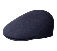 Kangol Unisex Seamless Wool 507 Flat Cap, Dark Blue, XL UK