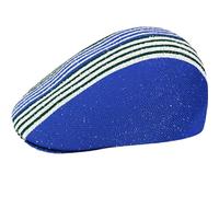 Kangol League 507 Flat Cap by Men - Ivy hat with Peak Summer Spring-Summer - XL (60-61 cm) Green-Blue