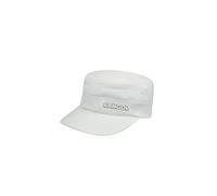 Kangol Men's Cotton Twill Army Cap Hat, White, XXL