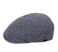 Kangol Pattern Flexfit Cap Beret, Navy, L/XL