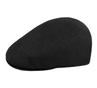 Kangol Seamless Tropic 507 Flat Cap Ivy hat (L (58-59 cm) - Black)