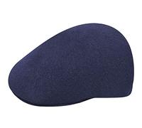 Kangol Seamless Wool 507 Flat Cap, Dark Blue, Medium