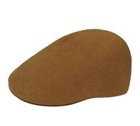 Kangol Seamless Wool Gatsby 507 Flat Cap by Women/Men - Duckbill with Peak, Peak Winter Autumn-Winter - M (56-57 cm) Oatmeal