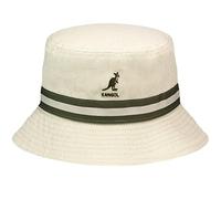 Kangol Stripe Lahinch Bucket Hat, Beige, Large