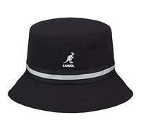 Kangol Stripe Lahinch Bucket Hat, Black, Medium