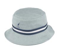 Kangol Stripe Lahinch Bucket Hat - Light Grey