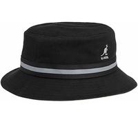 Kangol Stripe Lahinch Bucket Hat Men's Summer K4012SP Black Sizes: S - XL