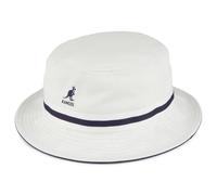 Kangol Stripe Lahinch Bucket Hat - White