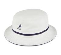 Kangol Stripe Lahinch Bucket Hat - White