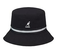 Kangol Stripe Lahinch Bucket Hat, Black, X-Large