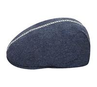 Kangol Ties That Bind 504S Flat Cap by Men - Winter Ivy hat with Peak, Peak Autumn-Winter - S (54-55 cm) Navy