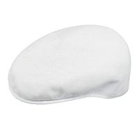 Kangol Tropic 504 Flat Cap, White, Small