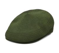 Kangol Tropic 504 Ventair Flat Cap - Army Green