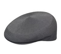 Kangol Tropic Ventair 504 Flat Cap, Grey (Charcoal), Large