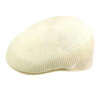 Kangol Tropic 504 Ventair Flat Cap hat Men´s (L (58-59 cm) - Cream White)