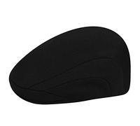 Kangol Tropic 507 Flat Cap, Black, Large