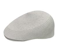 Kangol Tropic 507 Ventair Flat Cap Ivy hat Summer (XXL (62-63 cm) - Grey), 7 5/8-7 3/4