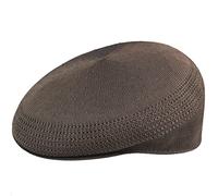 Kangol Tropic Ventair 504 Flat Cap, Brown (Brown), Large