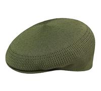 Kangol Tropic Ventair 504 Flat Cap, Green (Army Green), 2X-Large