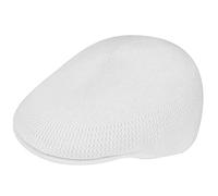 Kangol Tropic Ventair 507 Flat Cap, White (White), Large