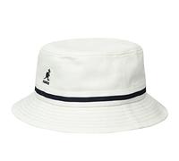 Kangol Stripe Lahinch Bucket Hat - White