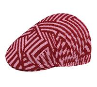 Kangol Virtual Grid 507 Flat Cap by Women/Men - Ivy hat with Peak Summer Spring-Summer - XL (60-61 cm) red