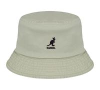 Kangol Washed Bucket Hat, Green (Khaki), Medium