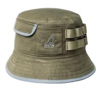 Kangol Waxed Utility Bucket Cotton Hat Fisher´s Summer (L (58-59 cm) - Olive)