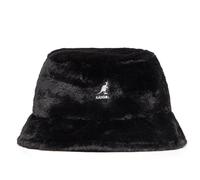 Kangol women's faux fur bucket hat Noir S