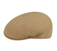 Kangol Wool 504 Flat Cap, Brown (Camel), Medium