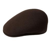 Kangol Wool 504 Flat Cap, Brown (Espresso), Medium