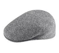 Kangol Wool 504 Flat Cap, Grey (Flannel), Medium