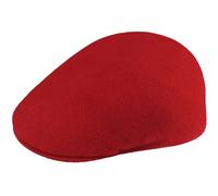 Kangol Wool 504 Flat Cap, Red, Medium