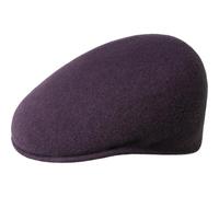 Kangol Wool 504 Hat - Warm Grey/L Ivy Caps & Flat Caps, Deep Plum, L