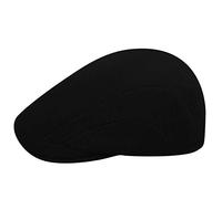 Kangol Wool 507 Flat Cap, Black, Large